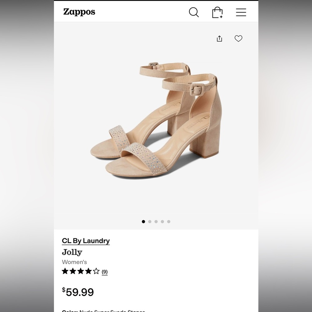 NWT Elegant 8.5 Pink Block Heel Sandals / heels / dance shoes / formal - Picture 2 of 2